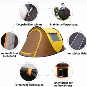 Camping Tent for 2 Bis 3 Personen | TrekWard