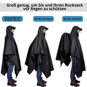 Rain Poncho Waterproof Hiking N | TrekWard