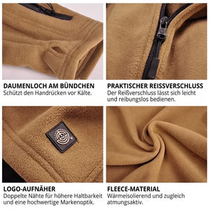Men's Fleece Jacket with Zipper | TrekWard