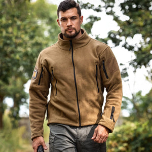 Men's Fleece Jacket with Zipper | TrekWard