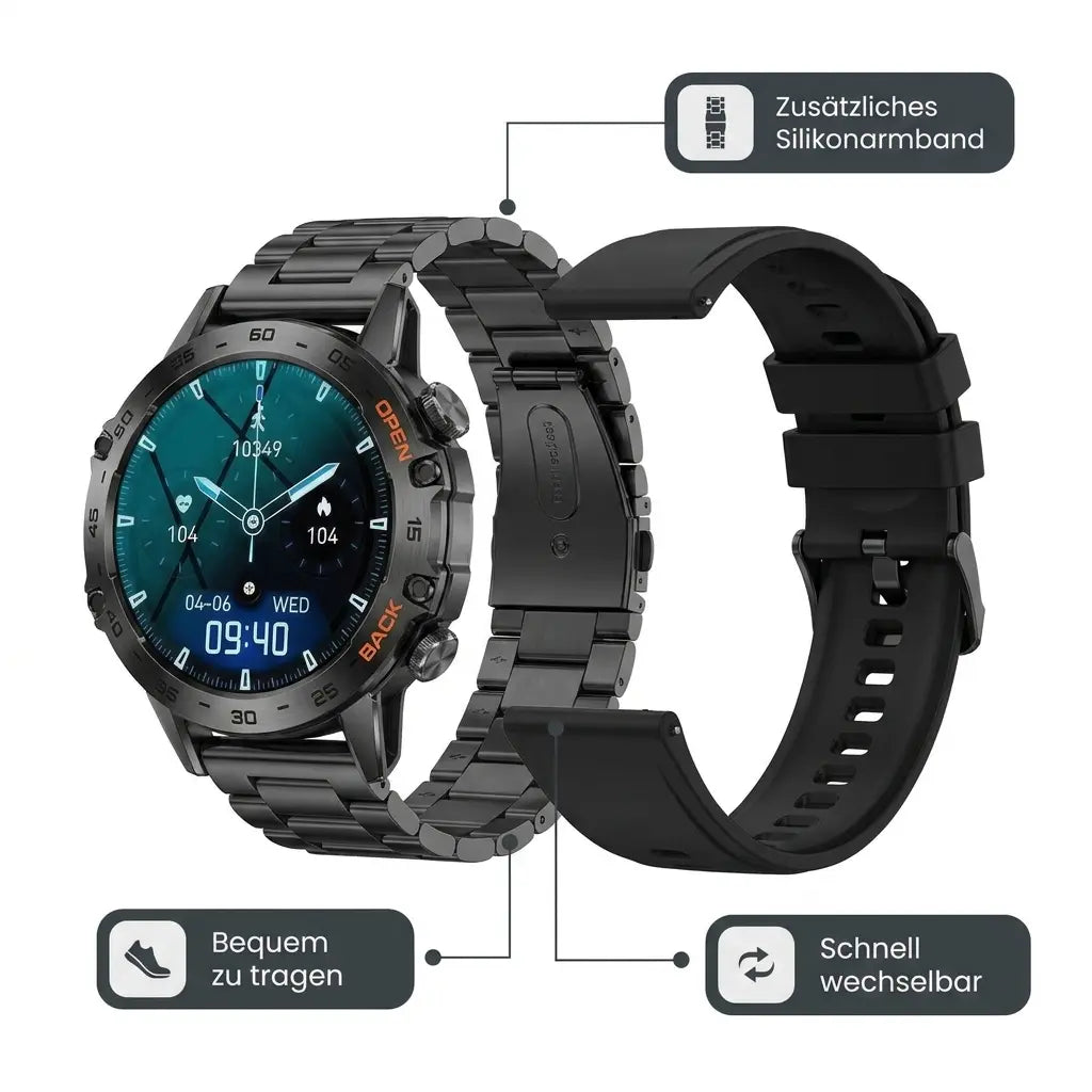 Outdoor Smartwatch Multi Function | TrekWard