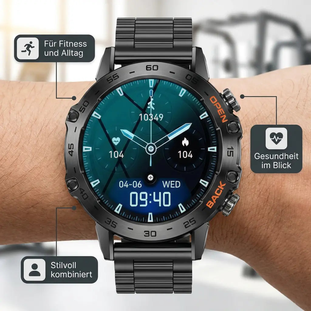 Outdoor Smartwatch Multi Function | TrekWard