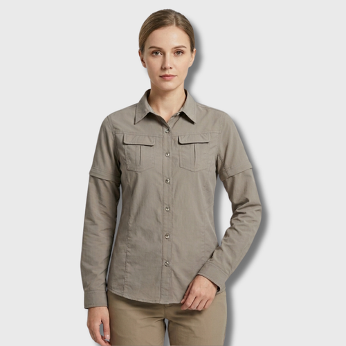2 in 1 Hiking Hemd Zip Off Sleeves | TrekWard