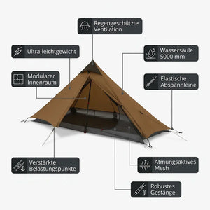 One Person Tent Waterproof | TrekWard