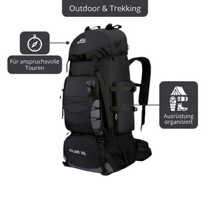 Trekking Backpack 90L Outdoor | TrekWard