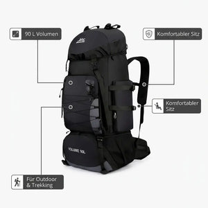 Trekking Backpack 90L Outdoor | TrekWard