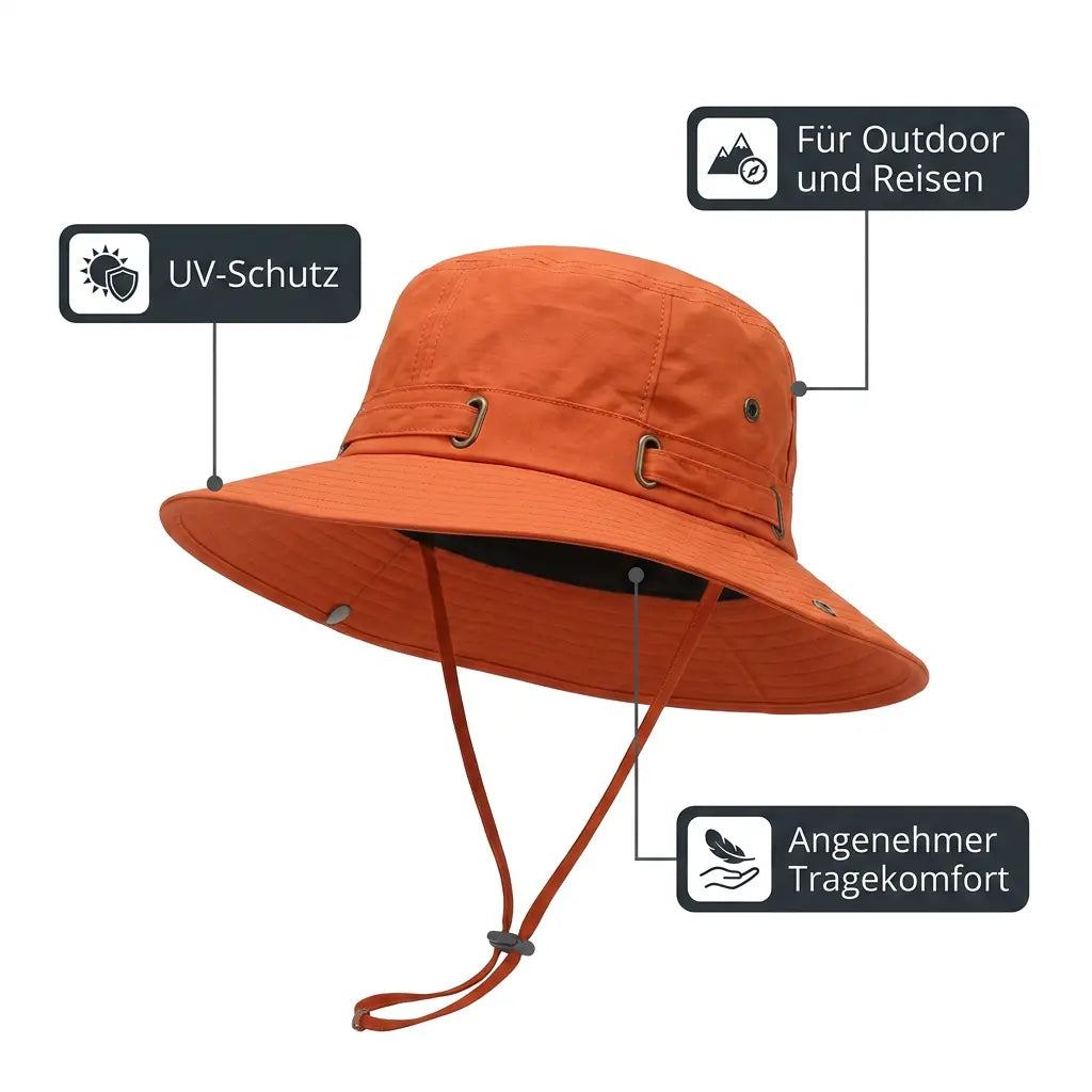 UV Hiking Hat Waterproof | TrekWard